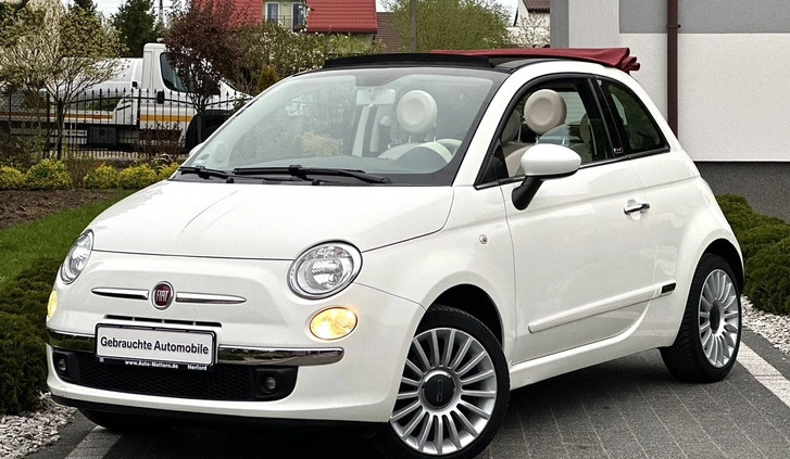 Fiat 500 cena 35900 przebieg: 107000, rok produkcji 2015 z Twardogóra małe 742